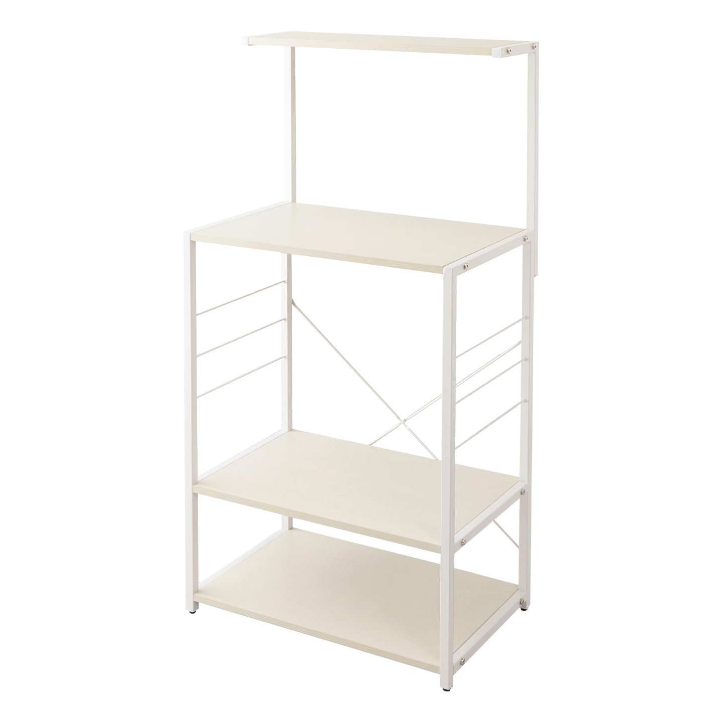 イケヒコ 家具 収納 シェルフ キッチン ラック STEELA ホワイト 約63 Amazon｜イケヒコ 家具 収納 シェルフ キッチン ラック STEELA